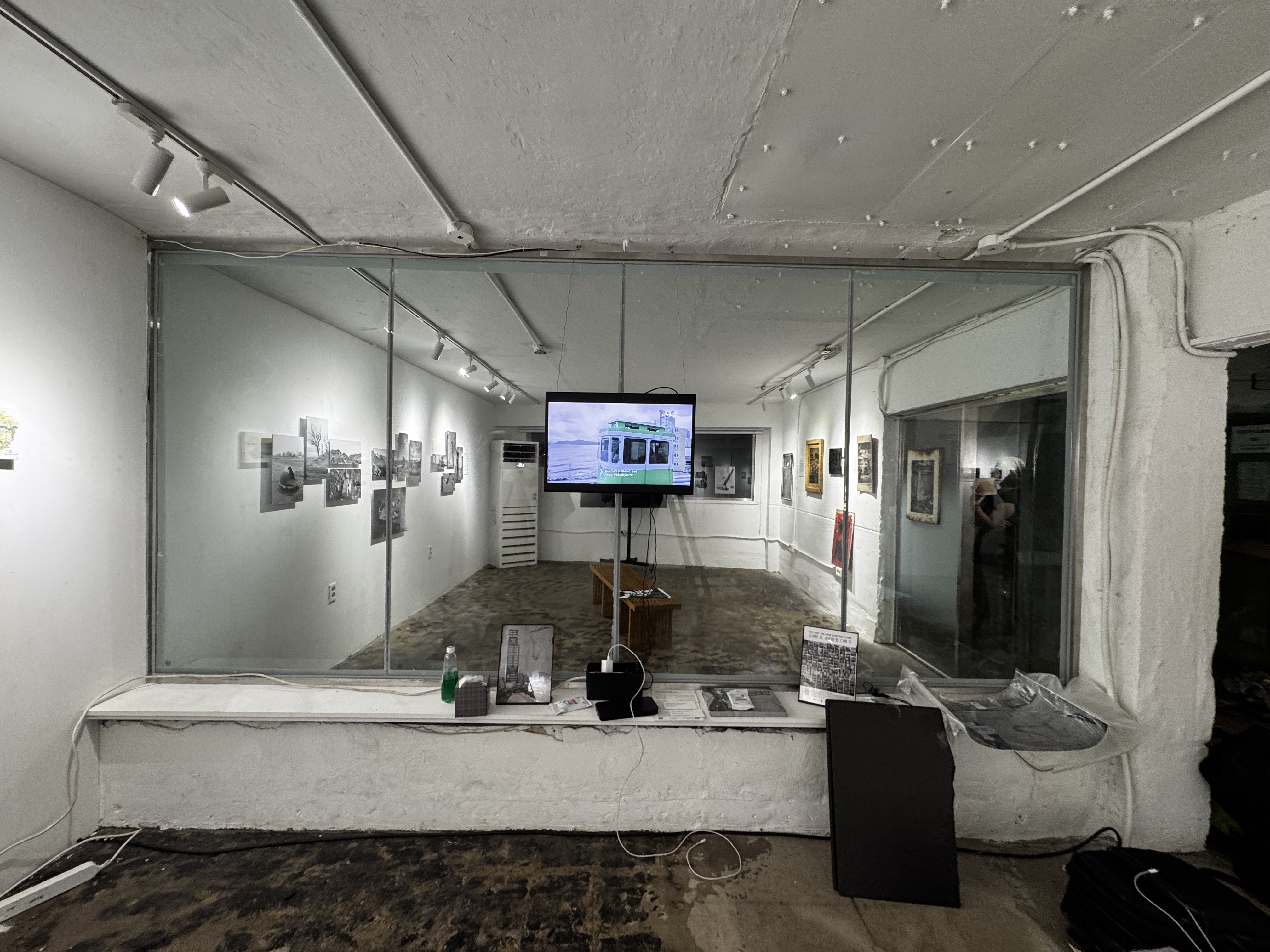 Installation view in the gallery